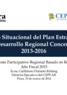 Vista preliminar de documento Estado Situacional de los indicadores del Plan de Desarrollo Regional Concertado 2013 - 2016