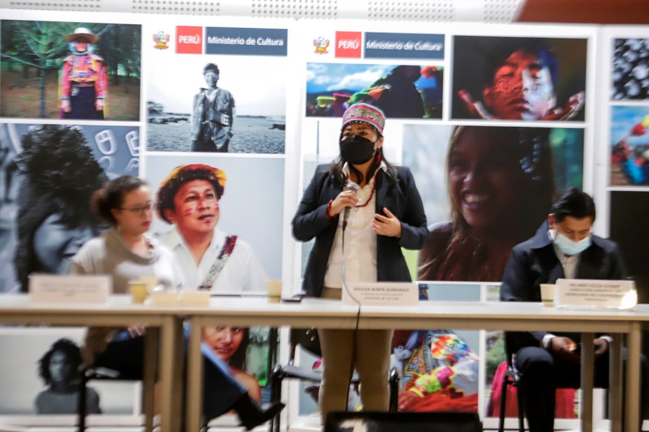 Ministerio de Cultura seguirá impulsando construcción de políticas públicas con participación de pueblos indígenas u originarios