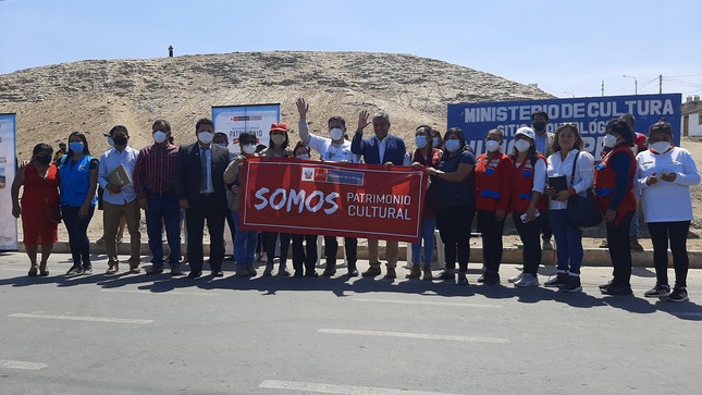 Con gran acogida se realizó activación cultural en favor de la valoración de la Huaca San Pedro en Chimbote