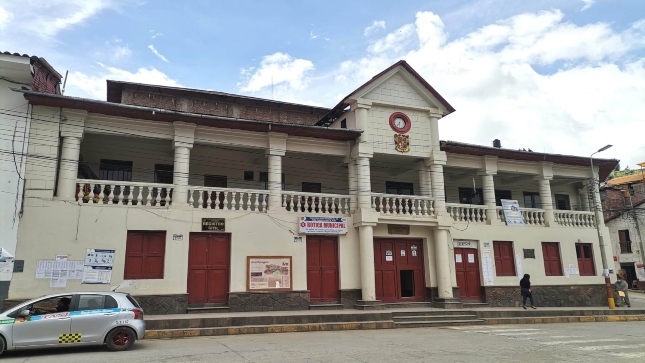 Frontis de la Municipalidad Provincial de Andahuaylas