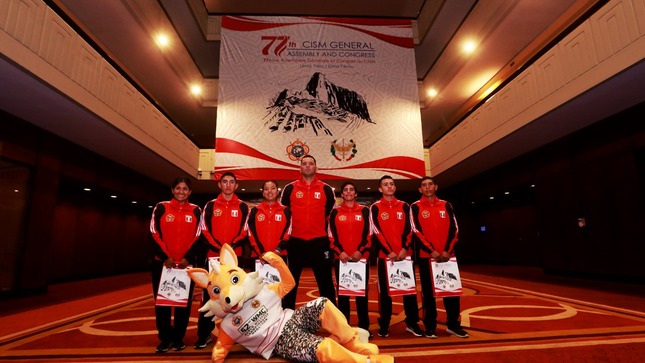 Equipo peruano listo para el 52° Campeonato Mundial Militar de Maratón