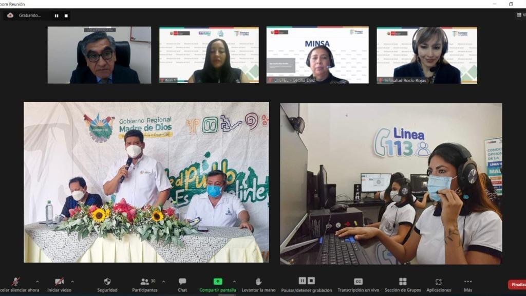 Madre de Dios: Hospital Santa Rosa de Puerto Maldonado inauguró Central 113 Salud