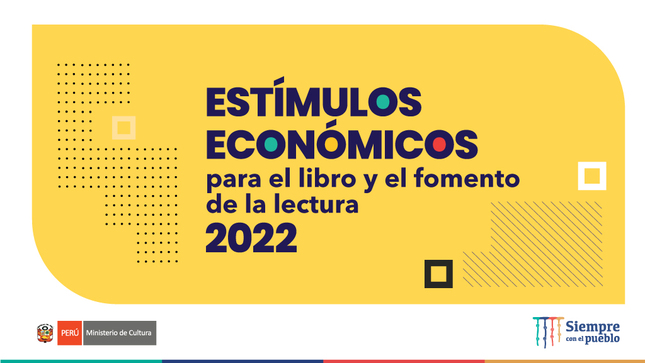 Ministerio de Cultura abre la convocatoria de los Estímulos Económicos para el Libro y el Fomento de la Lectura 2022