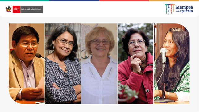 Ministerio de Cultura otorga Personalidad Meritoria de la Cultura a cinco intelectuales en el Mes del Libro