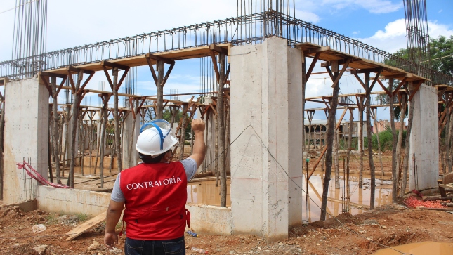 Contraloría alerta deficiencias en construcción de Módulo para Seguridad Ciudadana de Manantay