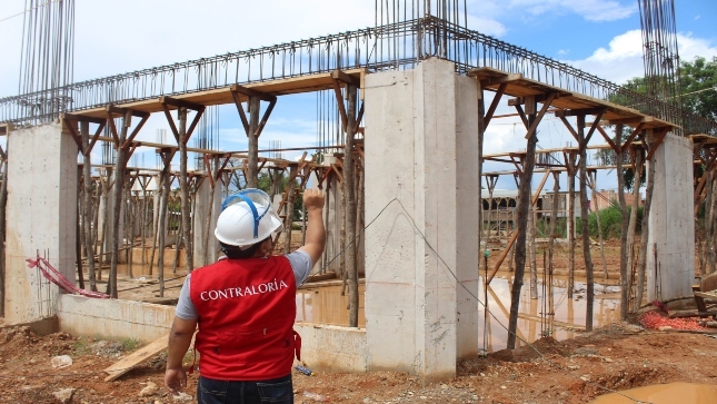 Contraloría alerta deficiencias en construcción de Módulo para Seguridad Ciudadana de Manantay