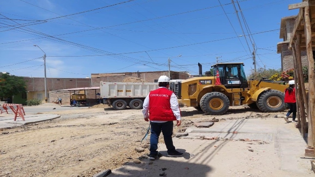 Auditores realizan visita a obra de Paita, en Piura