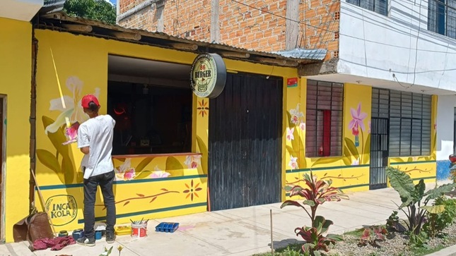 Ministerio de Cultura, UNESCO e Inca Kola promueven el pintado de murales en el marco del Pacto por la Cultura al 2030 en Moyobamba
