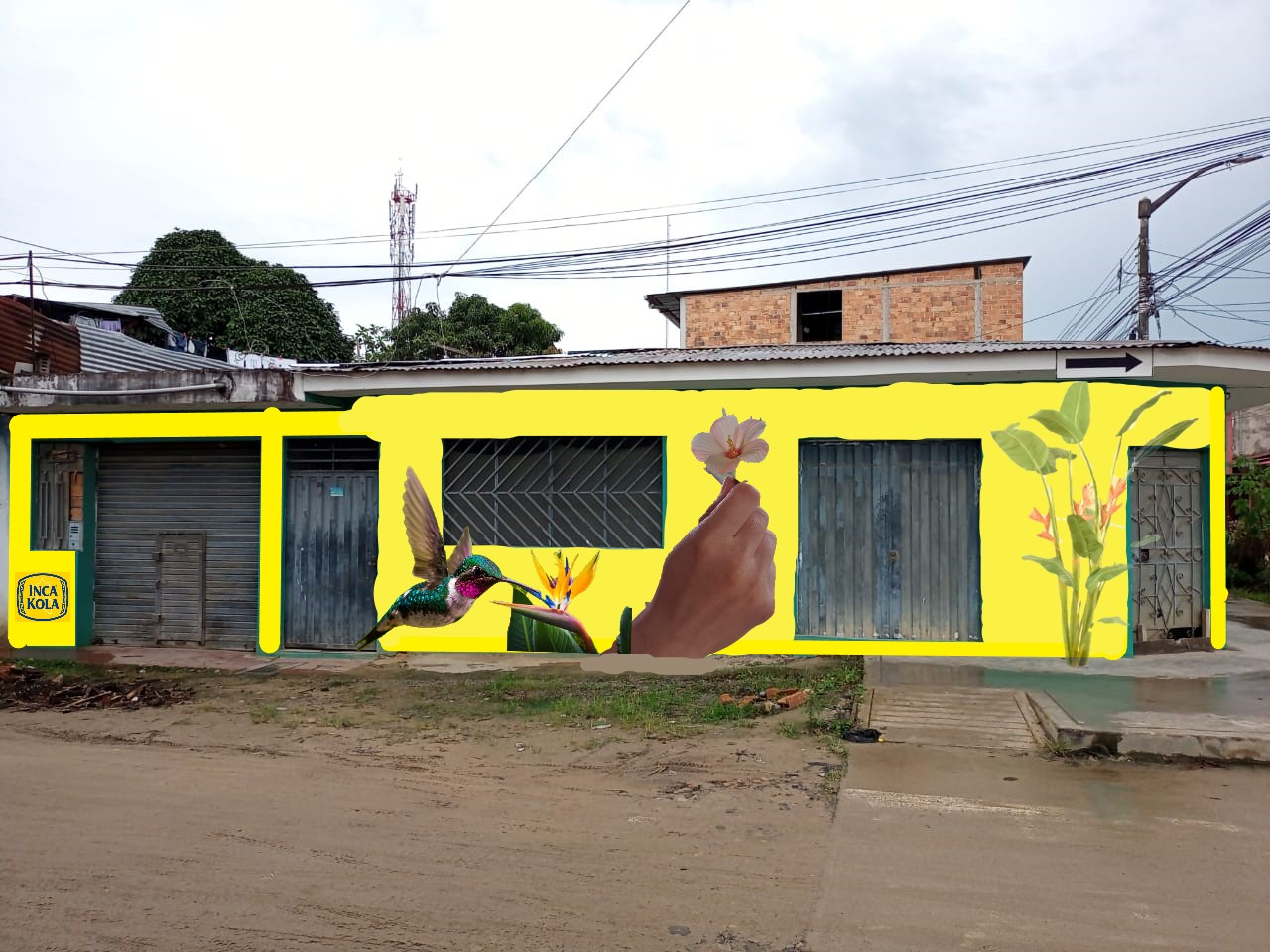 Ministerio de Cultura, UNESCO e Inca Kola promueven el pintado de murales en el marco del Pacto por la Cultura al 2030 en Moyobamba