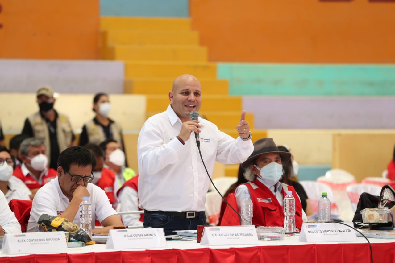 Alejandro Salas en Nasca: “Nuestro compromiso es trabajar por y para ustedes”