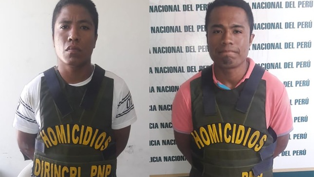División de Homicidios de la Policía Nacional logró capturar a presuntos feminicidas en Chincha.