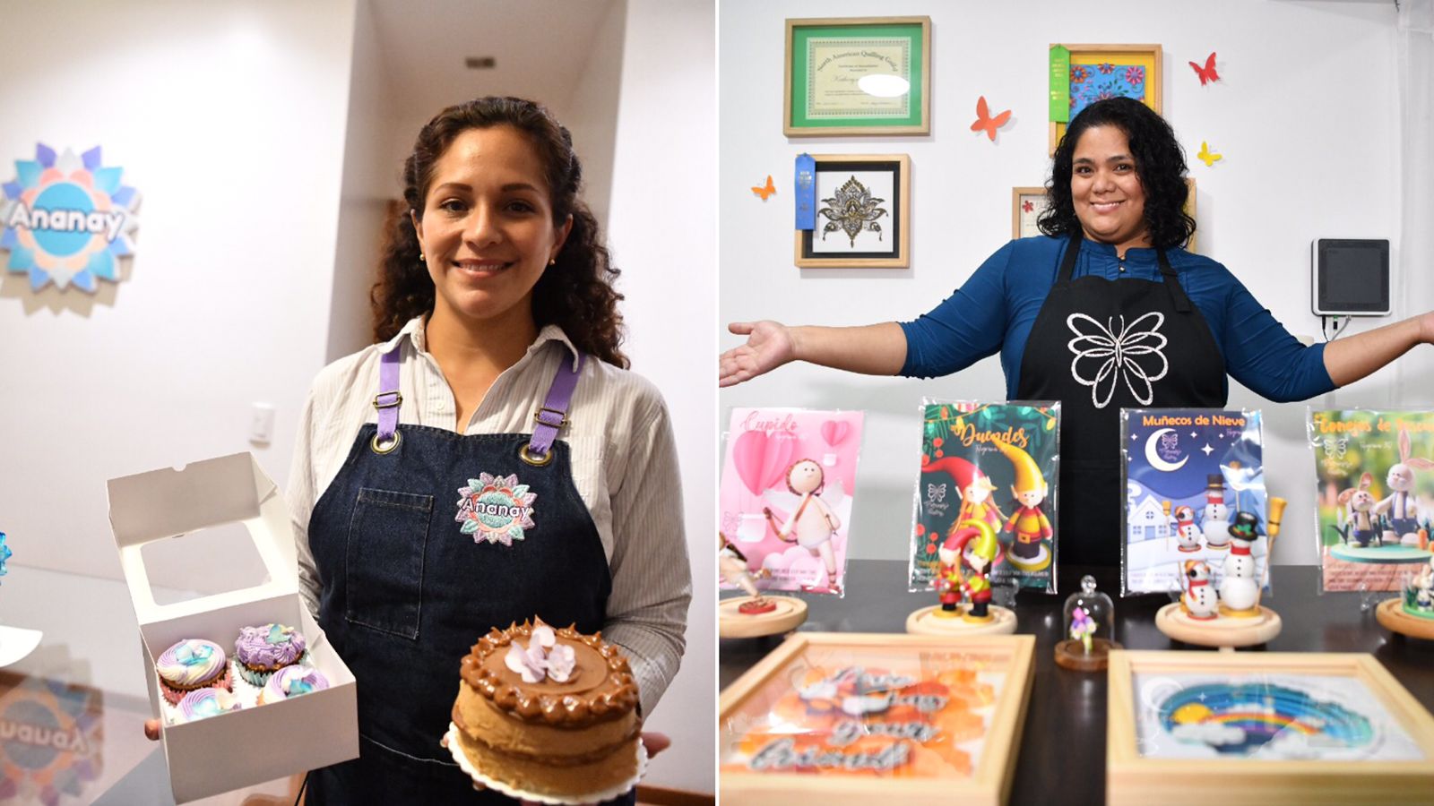 #DíadelaMadre: Madres emprendedoras peruanas lograron el éxito con sus marcas de pastelería artesanal y filigrana de papel