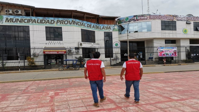 Contraloría detectó perjuicio en contra de la Municipalidad Provincial de Atalaya