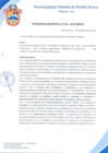 Vista preliminar de documento Ordenanza Municipal N° 018-2013/MDPN