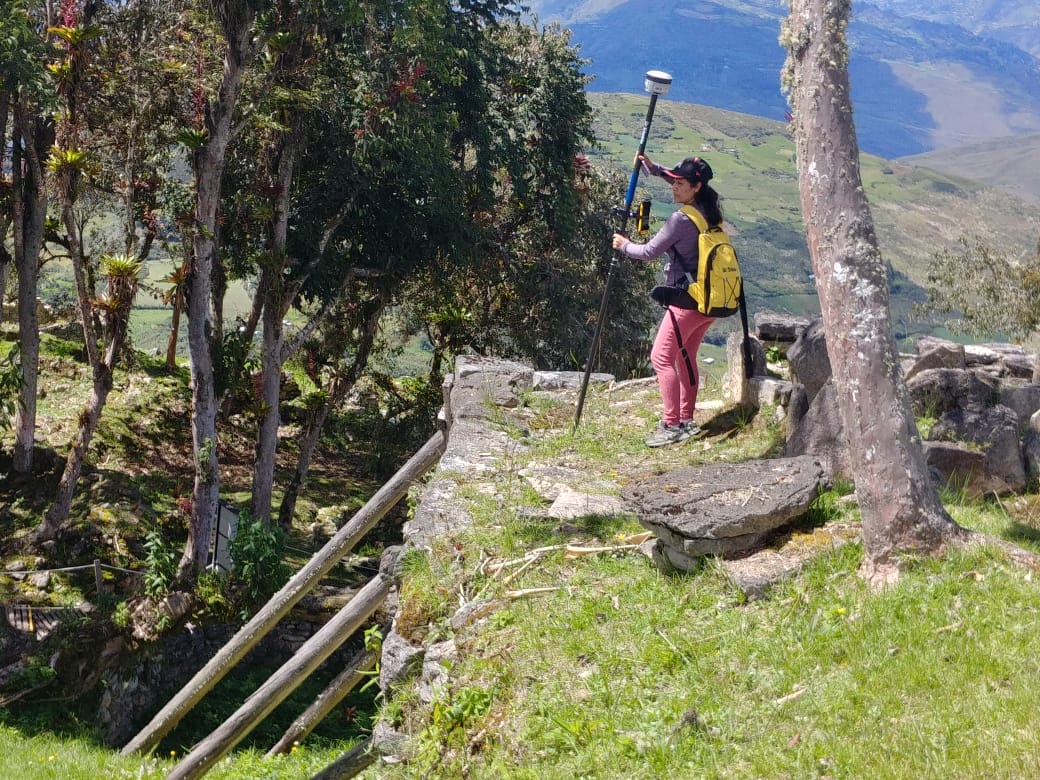 Ejecutan levantamiento de información del área colapsada y zonas críticas del Complejo Arqueológico de Kuélap
