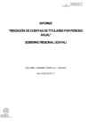 Vista preliminar de documento Rendición de Cuentas de Titulares por Periodo Anual - Abril 2022