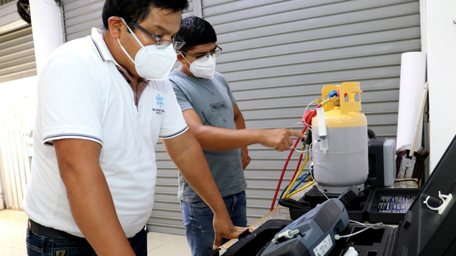 Imagen de equipo de refrigeración