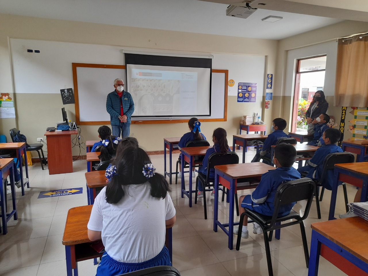 Ministerio de Cultura realiza jornadas de sensibilización a escolares sobre Chan Chan