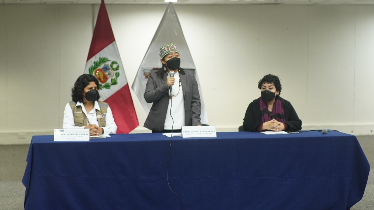Viceministra Rocilda Nunta: “Los gestores interculturales son portavoces del Ministerio de Cultura en el territorio”