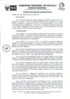 Vista preliminar de documento ACUERDO REGIONAL Nro 0138 - 2021-GRU-CR.