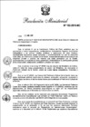 Vista preliminar de documento RM 162- Disponer la prepublicación del proyecto de Reglamento de Intervenciones Arqueológicas.