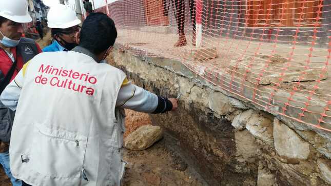 Dirección de Cultura de Amazonas detecta incumplimiento en trabajos de conservación de canales y veredas coloniales en Chachapoyas