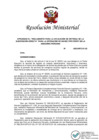 Vista preliminar de documento Proyecto de RM y Reglamento
