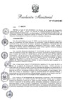 Vista preliminar de documento RM 174- Autorizar el viaje, en comisión de servicios, de los señores María Cecilia Huámán Sánchez, César Dennis Jara Norabuena y Shelby Paz Valencia, Jairo II Jeisner Pinedo a la República de Corea