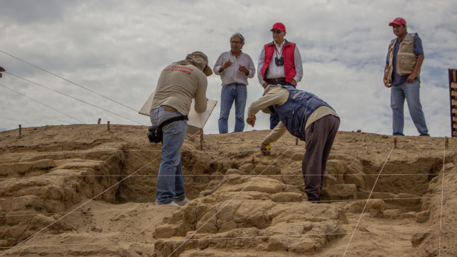 Se inició etapa  2022 del proyecto de Huaca Bandera de Pacora.