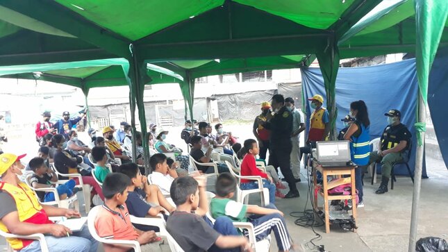 Participación comunitaria en espacio público