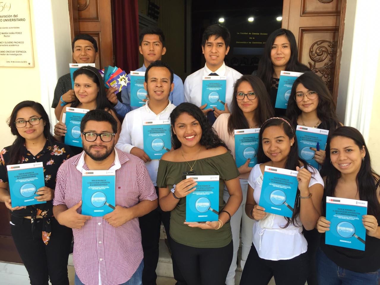El Ministerio del Interior (Mininter) presentó resultados de una investigación sobre la percepción y grado de información que manejan estudiantes de la Universidad Federico Villarreal con respecto a la trata de personas.
