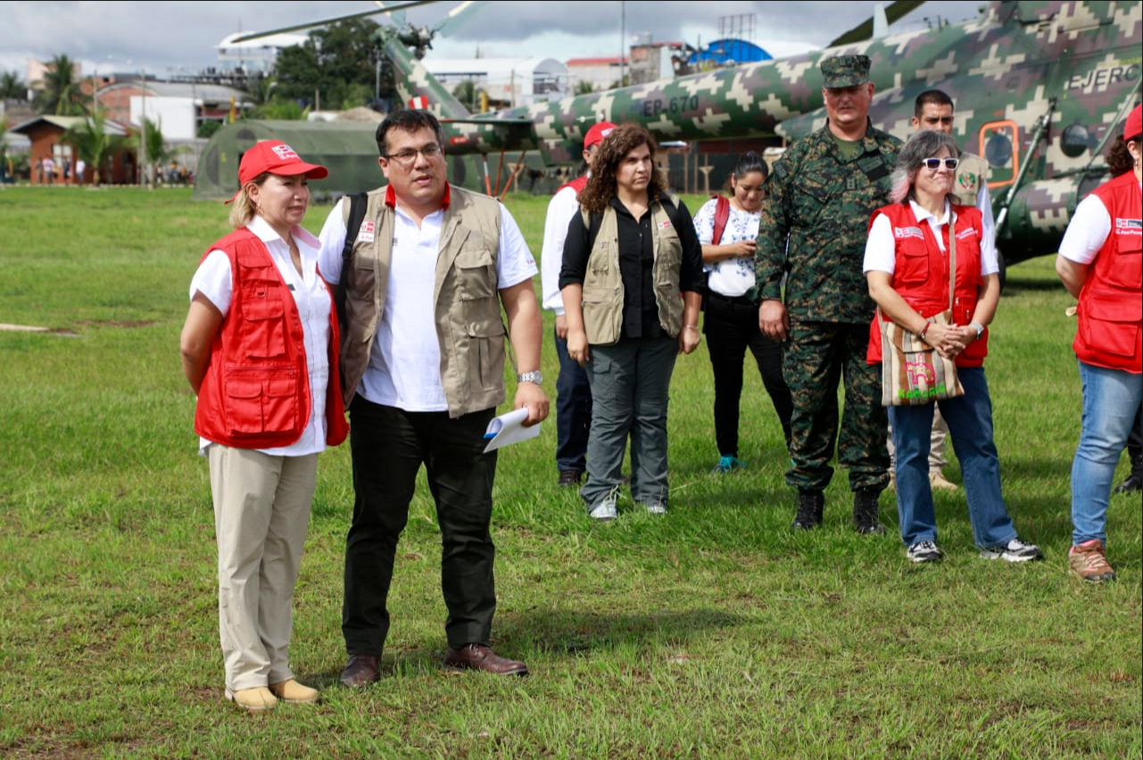 Visita de Trabajo a La Pampa en Madre de Dios