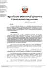 Vista preliminar de documento RDE n.º 098-2022-MINEDU-VMGI-PRONABEC