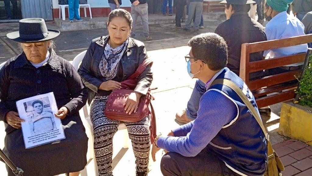 CSMC y establecimientos de salud prestan acompañamiento psicosocial a familiares de las víctimas de Accomarca