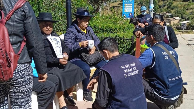 CSMC y establecimientos de salud prestan acompañamiento psicosocial a familiares de las víctimas de Accomarca