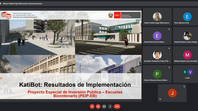 Presentamos resultados de la encuesta interactiva Katibot aplicada en 13 escuelas del país