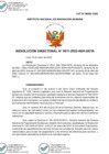 Vista preliminar de documento Resolución Directoral N° 0011-2022-INIA-DDTA