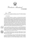 Vista preliminar de documento RM 195- Declarar INFUNDADO el recurso de apelación interpuesto por los administrados contra la Resolución Directoral N° 179-2019-DDC-CUSMC de fecha 01 de febrero de 2019