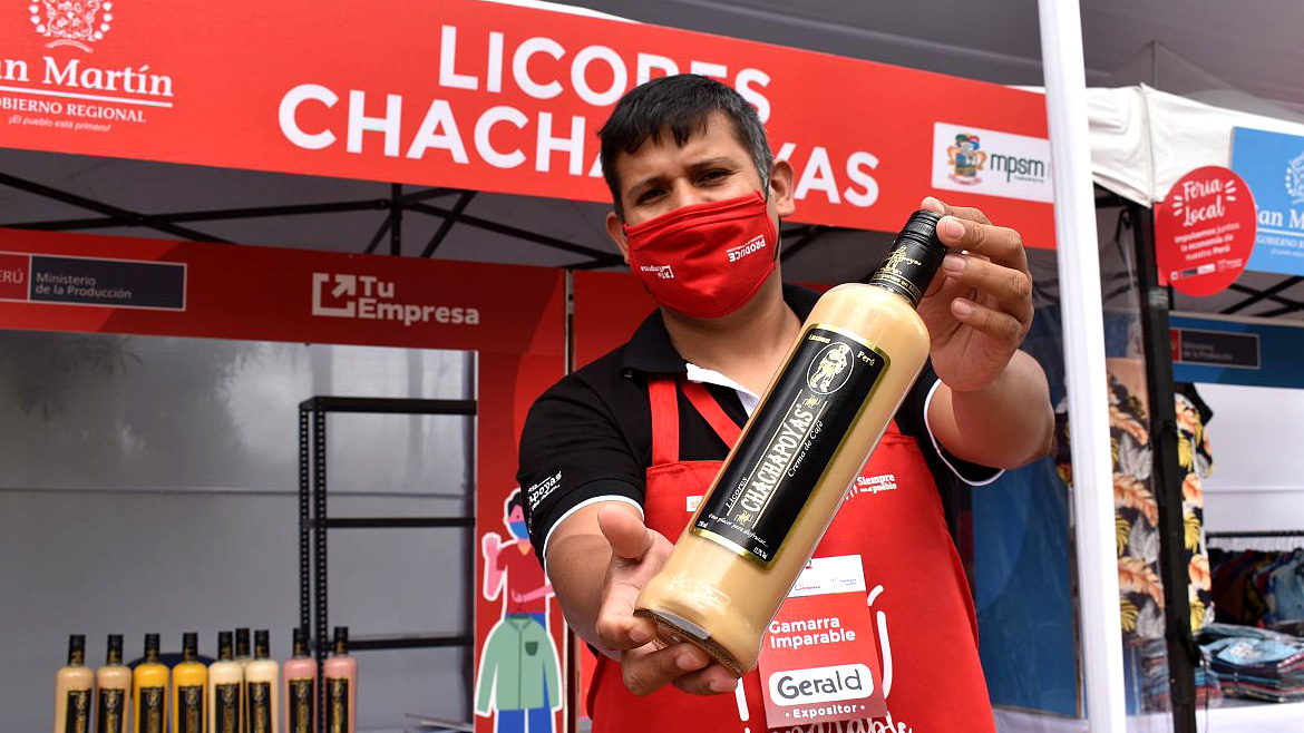 Imagen de vendedor de la feria Perú Imparable Tarapoto