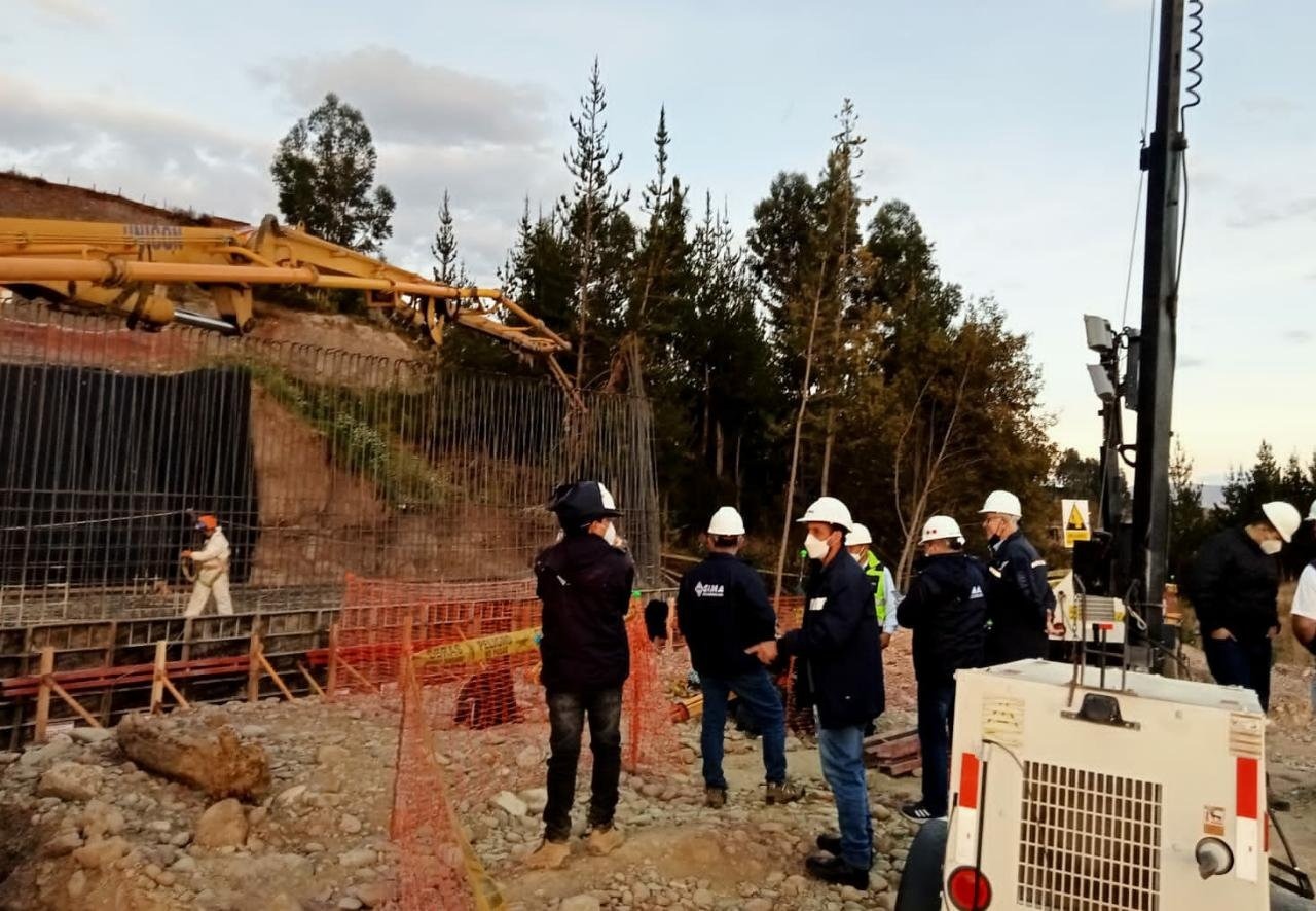 SIMA Perú construye dos puentes sobre el río Mantaro en Junín