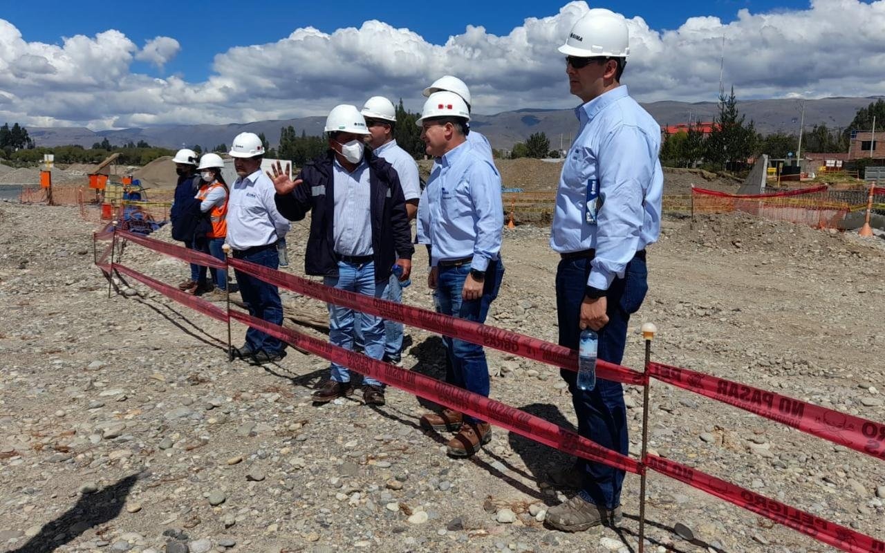 SIMA Perú construye dos puentes sobre el río Mantaro en Junín