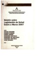 Vista preliminar de documento Boletín sobre legislación de salud: Enero a Marzo 2007
