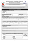 Vista preliminar de documento Formulario 01: Municipalidades Provinciales y Distritales