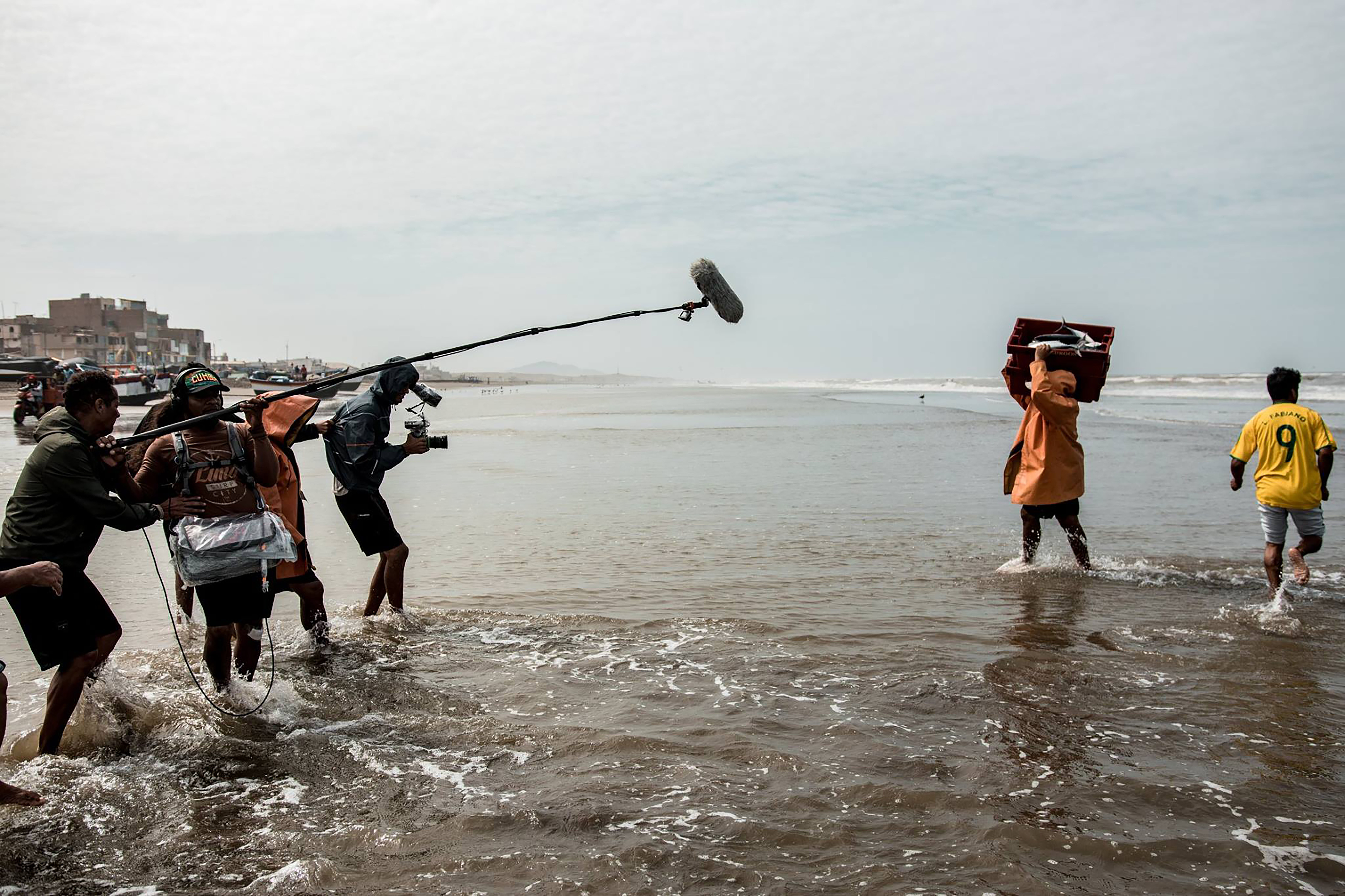 Rodaje del documental "Bruma" beneficiario de estímulos económicos a proyectos de documental 2018 (Foto Asier Peña / DOCUPERU)