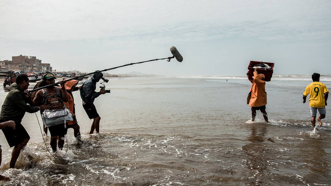 Rodaje del documental "Bruma" beneficiario de estímulos económicos a proyectos de documental 2018 (Foto Asier Peña / DOCUPERU)