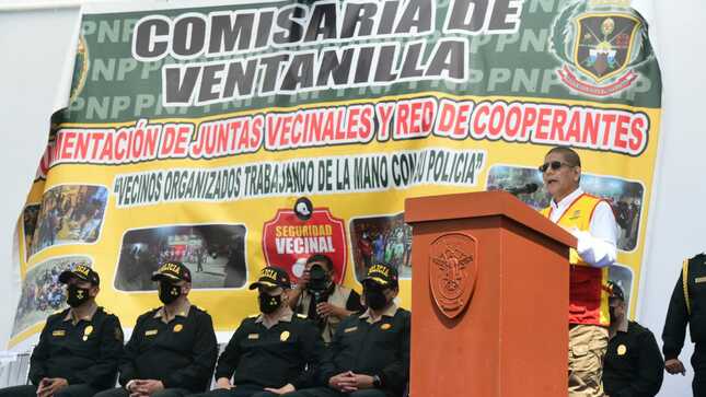 Ministro Senmache: “Mi compromiso es devolver la seguridad a las 25 regiones del país”