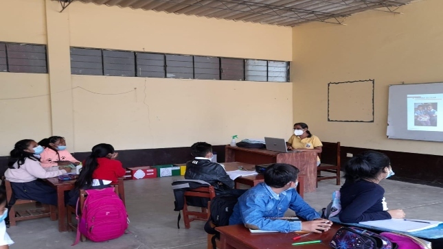 Auditores Juveniles verifican condiciones para el desarrollo de las clases escolares presenciales