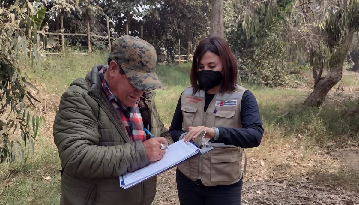 Ministerio de Cultura recuperó sector invadido de la Zona Arqueológica Cajamarquilla en la provincia de Lima