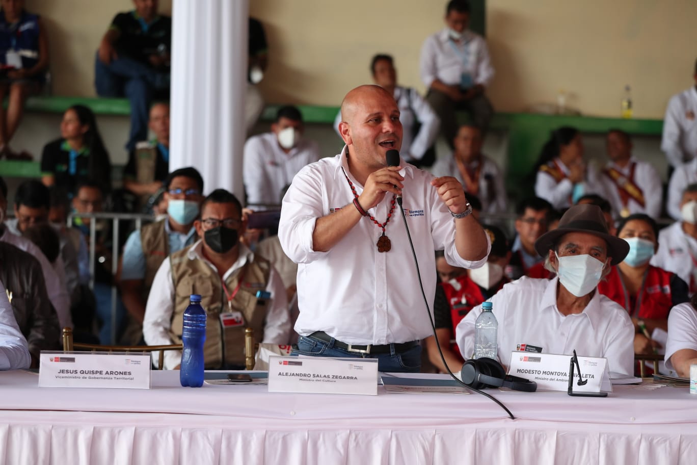 Alejandro Salas: “Estamos trabajando por la protección de los derechos de las comunidades y pueblos indígenas”