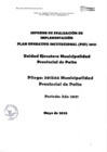 Vista preliminar de documento Reporte de seguimiento POI 2021 - II Semestre